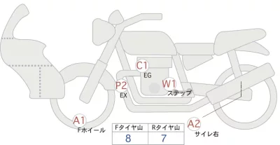 Honda CB1000R лот № 00234 оценка 4  с аукциона в Японии 0