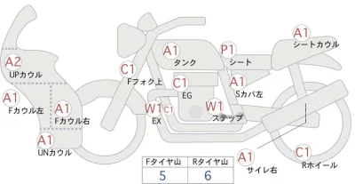 Kawasaki Ninja 400 лот № 02269 оценка 4  с аукциона в Японии 0
