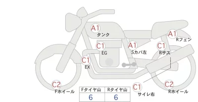 Harley-Davidson HARLEY FLRT лот № 04277 оценка 4  с аукциона в Японии 0