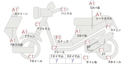 Suzuki SKY WAVE 400 TYPE S ABS лот № 02318 оценка 4  с аукциона в Японии 0