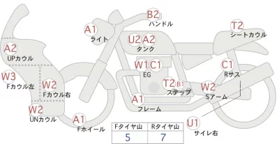 Honda CBR250R лот № 02323 оценка 4  с аукциона в Японии 0