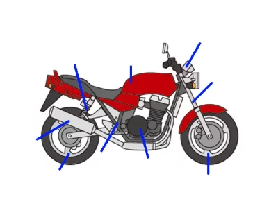 Kawasaki BALIUS250 лот № 2660 оценка 4  с аукциона в Японии 0