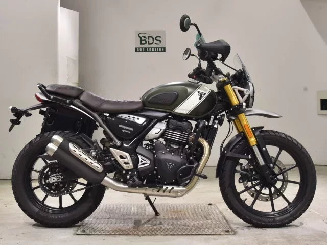 Triumph  SCRAMBLER 400X лот № 2614 оценка 7  с аукциона в Японии