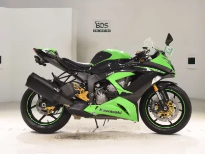 Kawasaki ZX-6RA  с аукциона в Японии