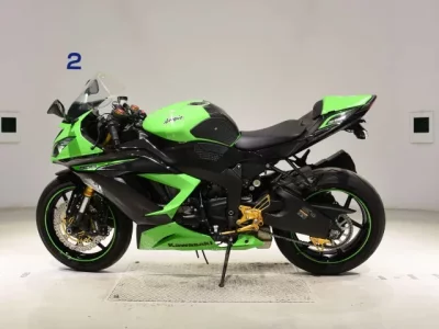 Kawasaki ZX-6RA  с аукциона в Японии