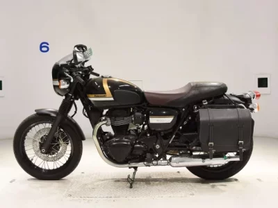 Kawasaki W800-2KAFE  с аукциона в Японии
