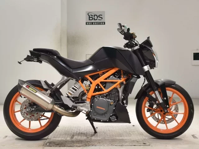KTM  390 DUKE лот № 2801 оценка 5  с аукциона в Японии