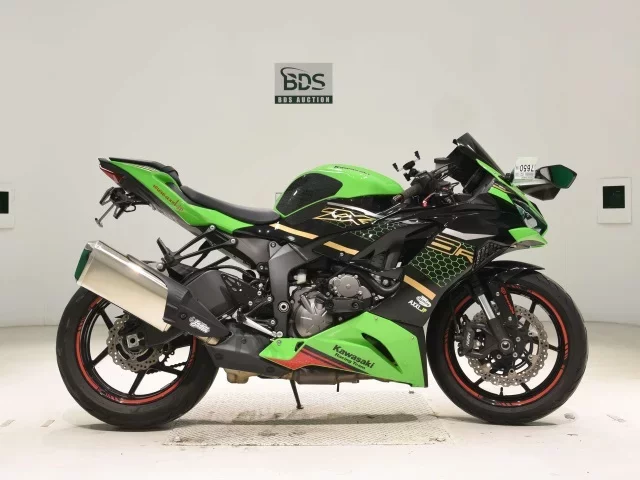 Kawasaki ZX-6RA лот № 7650 оценка 5  с аукциона в Японии