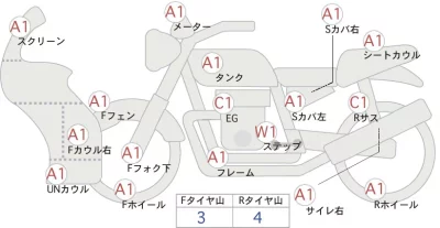 Kawasaki NINJA ZX-10R ABS лот № 00035 оценка 4  с аукциона в Японии 0