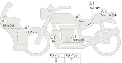 Honda Gold Wing Tour DCT лот № 04025 оценка 5  с аукциона в Японии 0