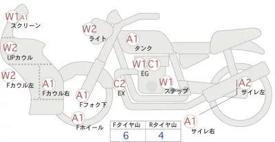 BMW  K1600GTL лот № 00069 оценка 4  с аукциона в Японии 0