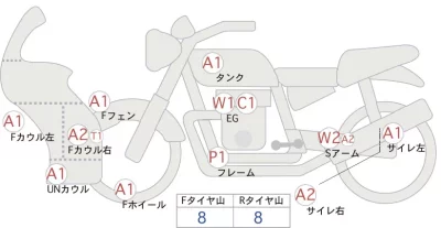Suzuki Hayabusa лот № 00062 оценка 4  с аукциона в Японии 0