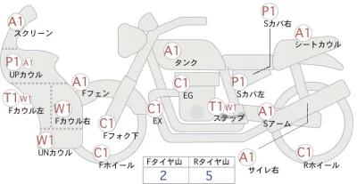 Kawasaki NINJA ZX-6R лот № 02075 оценка 4  с аукциона в Японии 0