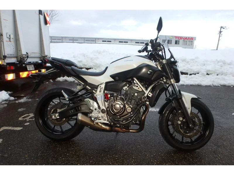 Yamaha MT-07 лот № 02077 оценка 4  с аукциона в Японии