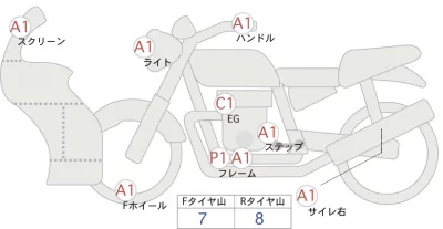 Kawasaki Ninja H2 SX SE+ лот № 02105 оценка 4  с аукциона в Японии 0