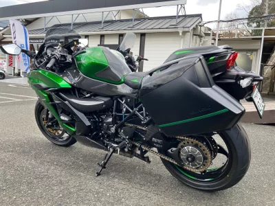 Kawasaki Ninja H2 SX SE+  с аукциона в Японии