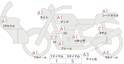 Yamaha FZ-1 FEATHER лот № 02113 оценка 4  с аукциона в Японии 0