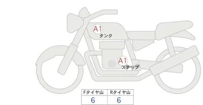 Kawasaki Z650 ABS лот № 04110 оценка 5  с аукциона в Японии 0