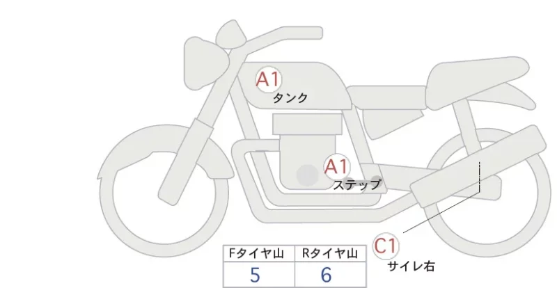 Honda CB1100RS лот № 02146 оценка 5  с аукциона в Японии