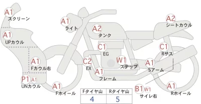 BMW  S1000RR лот № 02185 оценка 4  с аукциона в Японии 0
