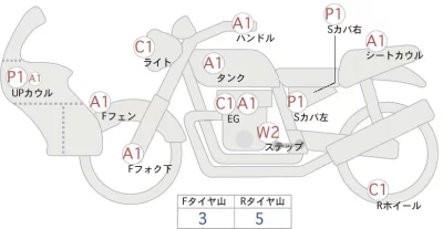 Harley-Davidson HARLEYFLHXS лот № 02196 оценка 4  с аукциона в Японии 0