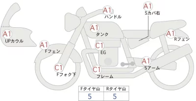 Harley-Davidson HARLEY FXLRS лот № 02200 оценка 4  с аукциона в Японии 0