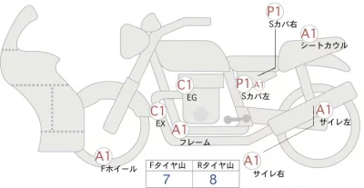 Suzuki GSX-R1000 лот № 00227 оценка 4  с аукциона в Японии 0