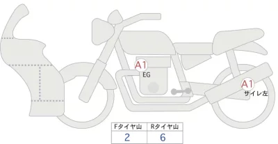 Kawasaki Z1000 ABS лот № 04218 оценка 5  с аукциона в Японии 0