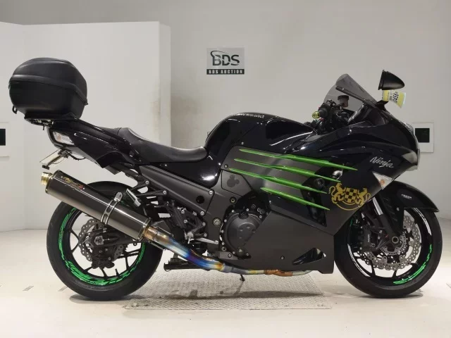 Kawasaki ZX-14RA лот № 0458 оценка 5  с аукциона в Японии