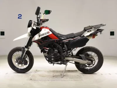 Kawasaki D-TRACKERX  с аукциона в Японии