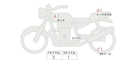 Harley-Davidson HARLEY FXBR лот № 04015 оценка 5  с аукциона в Японии 0