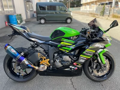 Kawasaki NINJA ZX-6R  с аукциона в Японии