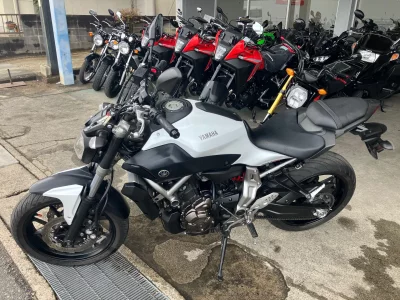 Yamaha MT-07  с аукциона в Японии