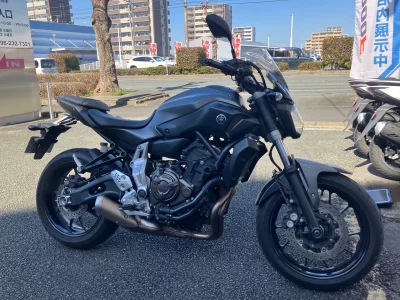 Yamaha MT-07 ABS  с аукциона в Японии
