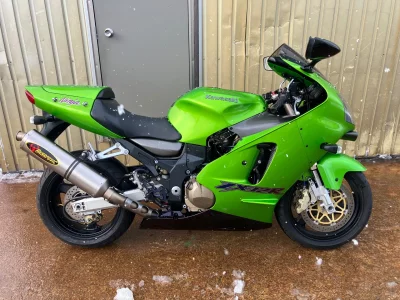 Kawasaki ZX-12R  с аукциона в Японии