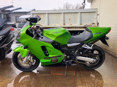 Kawasaki ZX-12R  с аукциона в Японии