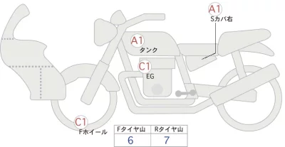 Harley-Davidson HARLEY FLTRX ROAD GLIDE лот № 04153 оценка 5  с аукциона в Японии 0