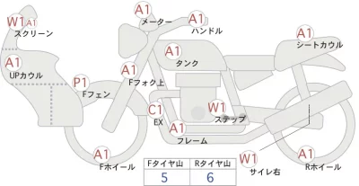 BMW  G310GS лот № 06124 оценка 4  с аукциона в Японии 0