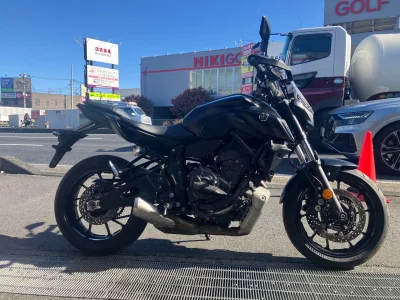 Yamaha MT-07 ABS  с аукциона в Японии