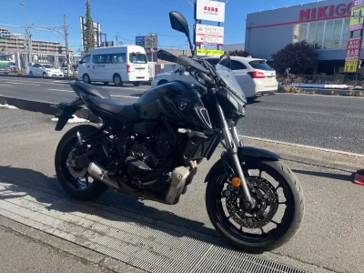 Yamaha MT-07 ABS  с аукциона в Японии