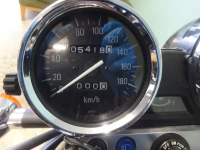 Kawasaki ZEPHYR400K  с аукциона в Японии