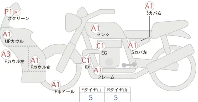 Yamaha YZF-R1 лот № 00223 оценка 4  с аукциона в Японии 0