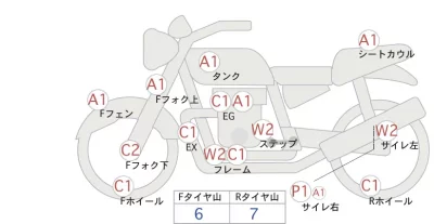 Harley-Davidson HARLEY FLSTI лот № 04205 оценка 4  с аукциона в Японии 0