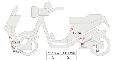 BMW  C400GT лот № 02199 оценка 4  с аукциона в Японии 0