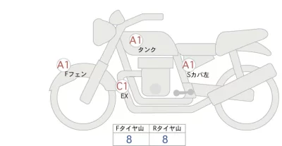 Yamaha XSR900 лот № 00225 оценка 4  с аукциона в Японии 0
