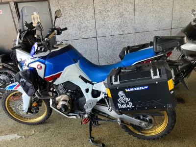 Honda CFR1000 AfricaTwin  с аукциона в Японии