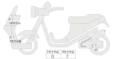 Yamaha T-MAX560 ABS лот № 02258 оценка 5  с аукциона в Японии 0