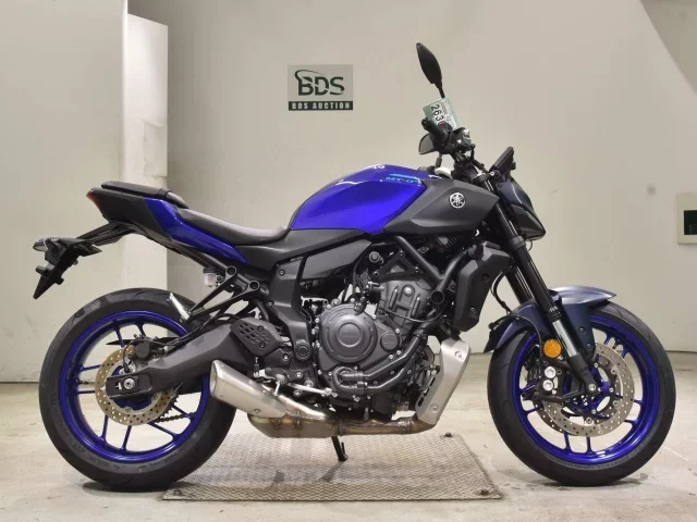 Yamaha MT-07-3 лот № 2636 оценка 7  с аукциона в Японии