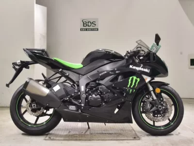 Kawasaki ZX-6R  с аукциона в Японии