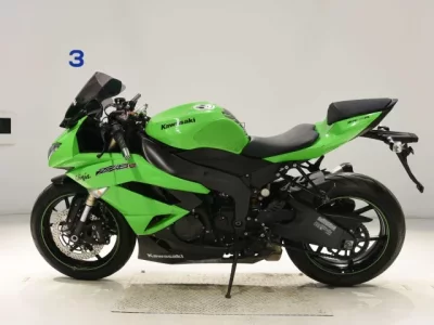Kawasaki ZX-6R  с аукциона в Японии